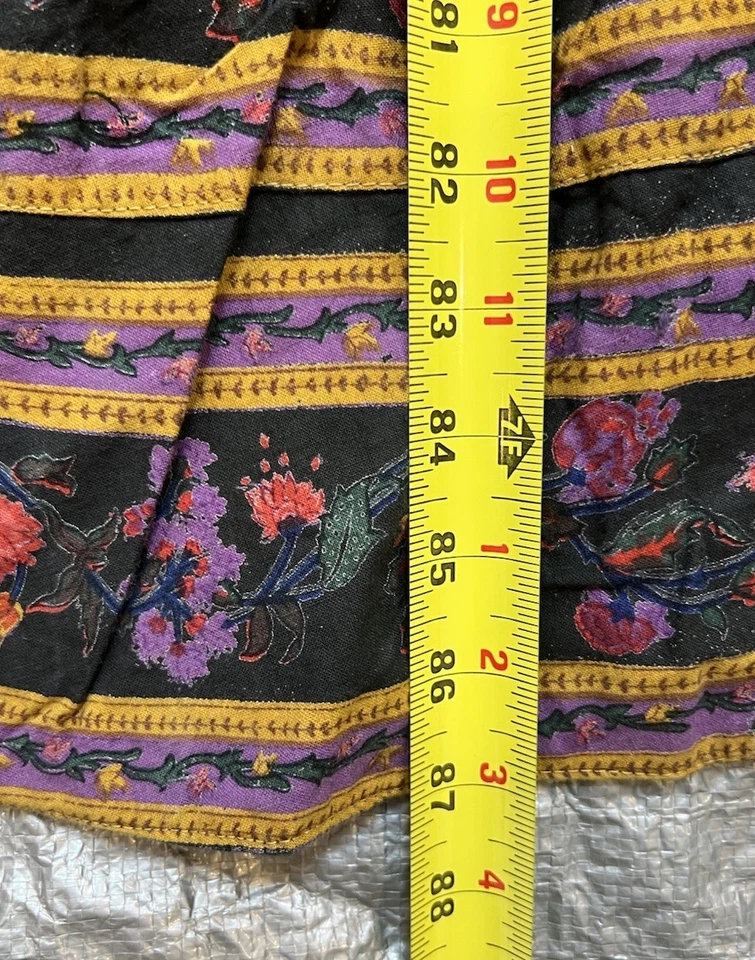 Mantel estampado francés bloque mano indio floral algodón mantel mantel precioso Foto 3 de 4