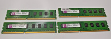 Kingston 2 Gb Sticks 2RX8 PC3 DDR3 10600U 4 Matching Lot
