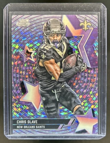 2025 Topps Cosmic Chrome Chris Olave Base (RAW)
