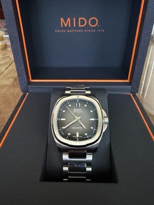 Mido Multifort TV Big Date Grey Dial Steel Men's Watch M049.526.11.081.00