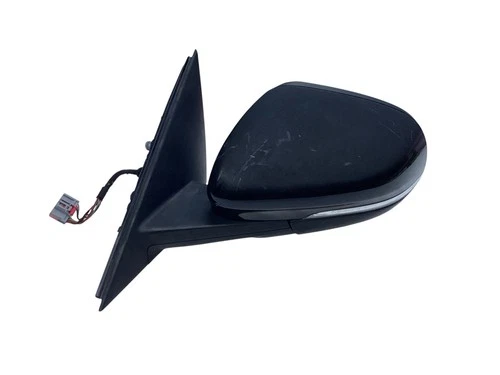 Left Driver Side Black FADED  8 Wire Door Mirror   2017-2019 JAGUAR XE