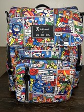 Ju Ju Be Tokidoki Super Toki SuperToki ST SV Be Sporty Backpack Bag JuJuBe