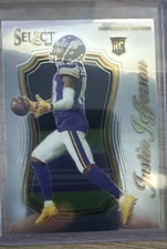 2020 Panini Select - Select Certified Rookies Justin Jefferson #SCR-9 (RC)