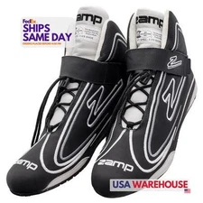 Zamp ZAMRS003C0114 SFI 3.3/5 Black Size 14 Leather Driving Shoe Performance Part