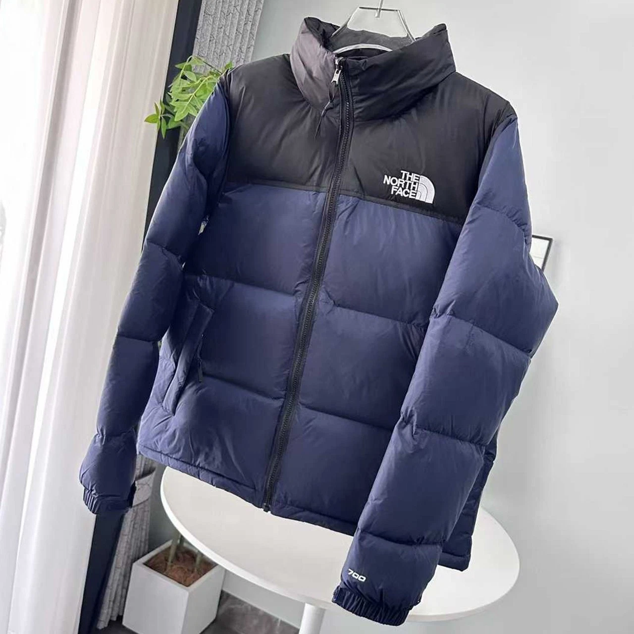 💛 The North Face 1996 Nuptse 'Navy Black' Men's Size image 1