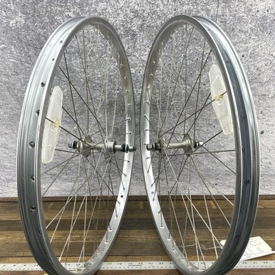 Vintage Araya 7x 26x1.15 Wheel Set 36h 1983 Sealed Sunshine Gyro