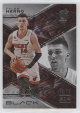 2022-23 Panini Black Silver 40/75 Tyler Herro #52 04g8