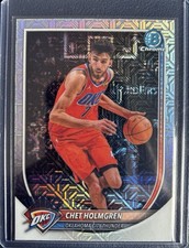 CHET HOLMGREN #BCV-108 MOJO REFRACTOR 2025 Bowman OKC THUNDER | MINT OR BETTER