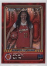 2024 Chrome McDonald's All American Red Lava Refractor /125 Kennedy Smith 1u6