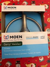 Moen MY1586BN Darcy Towel Ring, Brushed Nickel