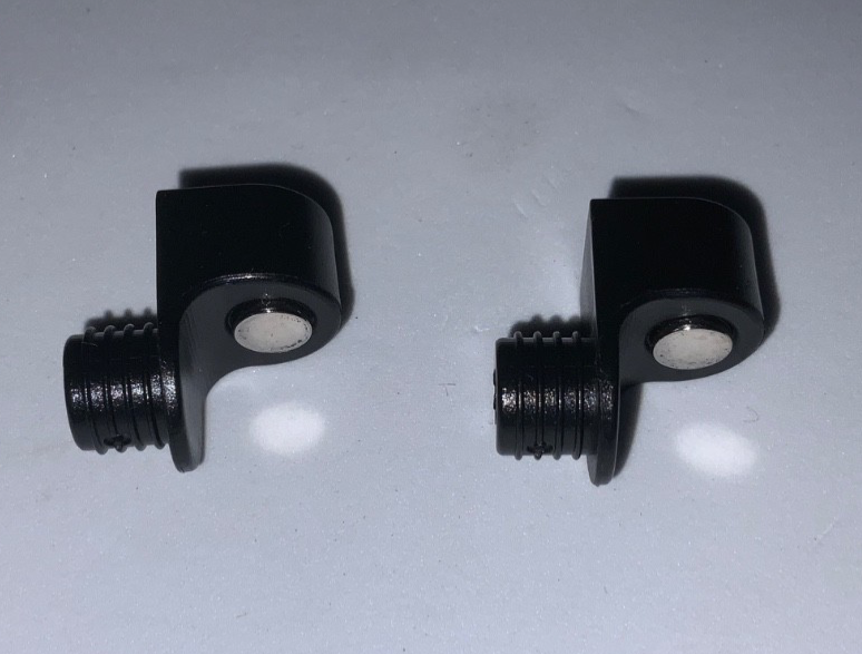 109842 x 2 IKEA Detolf Glass Cabinet Magnetic Door Catch | eBay
