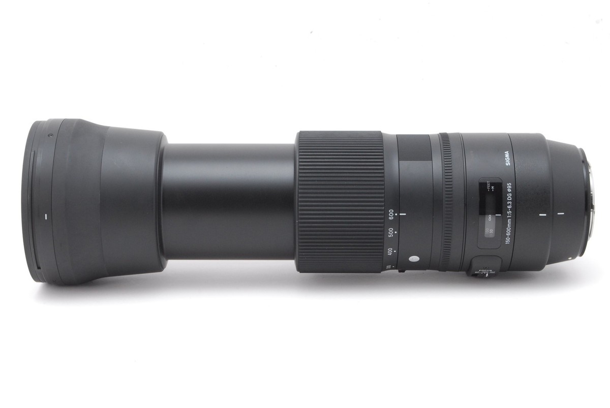 Exc+5 w/Hood] SIGMA Contemporary 150-600mm F5-6.3 DG OS HSM Canon