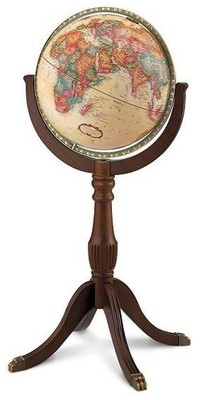 Replogle Sherbrooke II 16 Inch Antique Floor World Globe