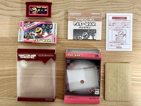 Pac Man Famicom Mini W/Box Game Boy Advance GBA Retro Good Used Game Japan JP