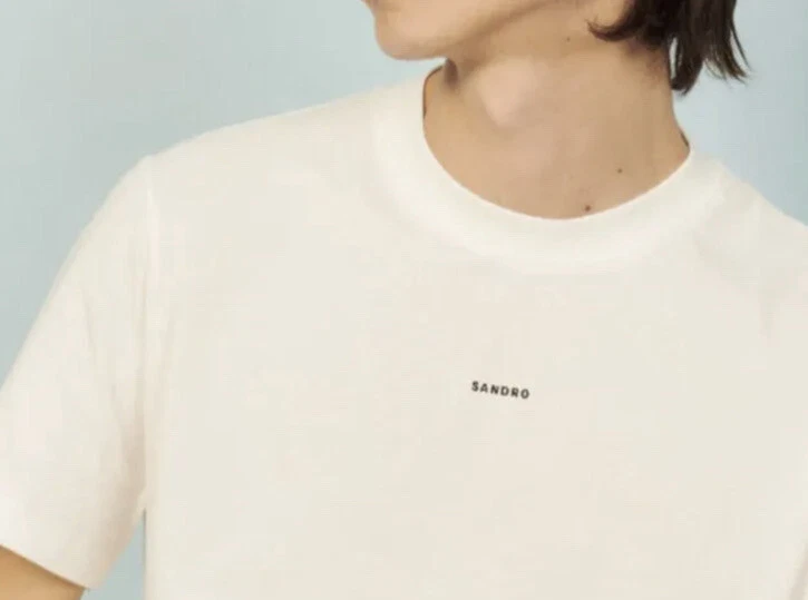 Sandro paris t shirt deals mens