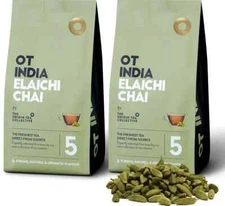 OT India Elaichi Chai - Cardamom Tea 250G Pack of 2 Free Shipping World Wide