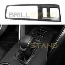 Gear Shift Panel Cover Trim Interior Protector For Toyota Venza 2021-2024 Carbon