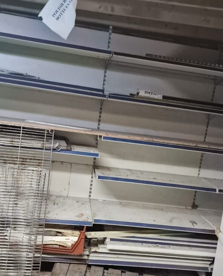 Retail Shop Fitting Garage Storage Metal Shelving Racking System
