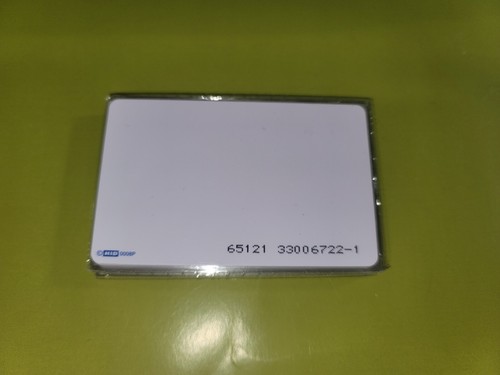 HID 1386LGGMN ISOProx II Cards - 26-Bit 125 kHz H10301 Printable Pack of 10 NEW - Picture 2 of 4