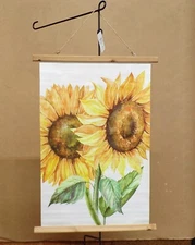 Sunflower Canvas Wall Decor 28"x19.75"x.5" New Ganz CBK Inspired Home