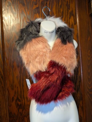 Fur Collar Nordstrom Faux Fur Wrap NWT Nordstrom's BP Faux Monster