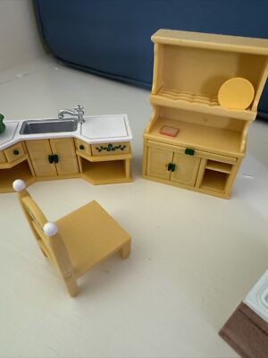Calico Critters Epoch Lot Furniture Living Room Kitchen