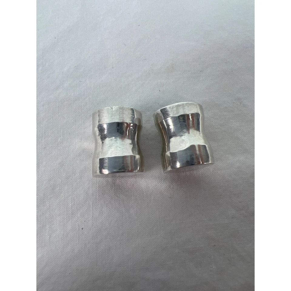 Sterling Silver Solid Abalone Handmade Plugs Gauges 00g Natural Shell Pearl Paua - Image 3 of 4