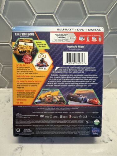 Cars 3 Blu-ray + DVD 2017 Target Edition w/ Puzzle *SEALED* - Picture 2 of 2