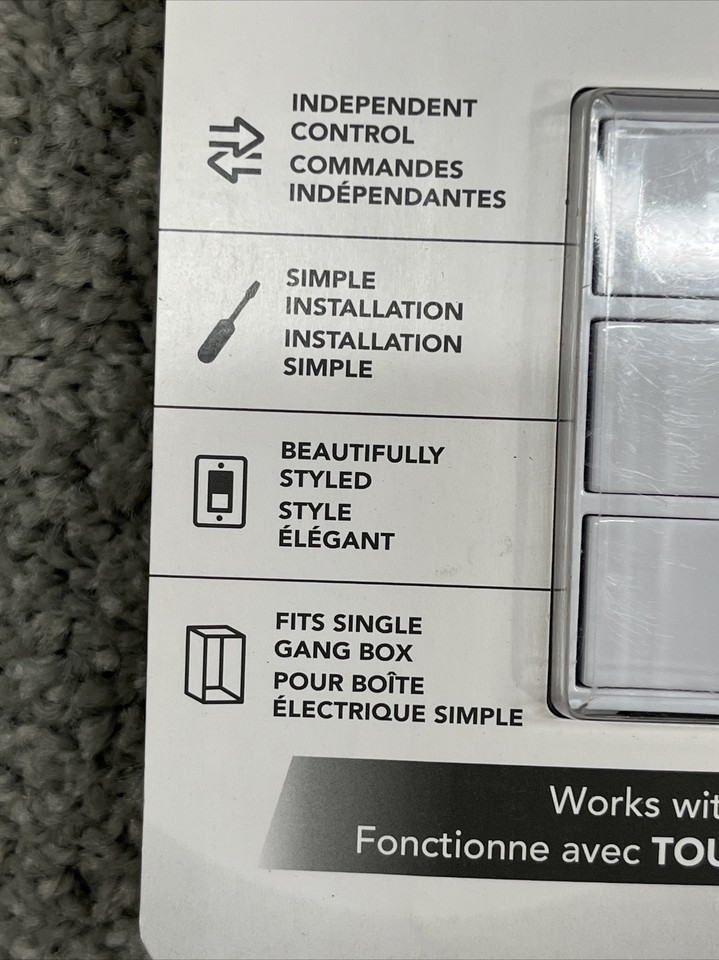 Broan-NuTone P3RW Three-Rocker Switch for Bathroom Exhaust Fan, White | eBay