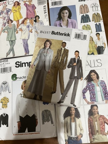 Vintage Sewing Patterns Pants McCalls Simplicity Butterick Uncut Cut 8 10 12 - Picture 5 of 6