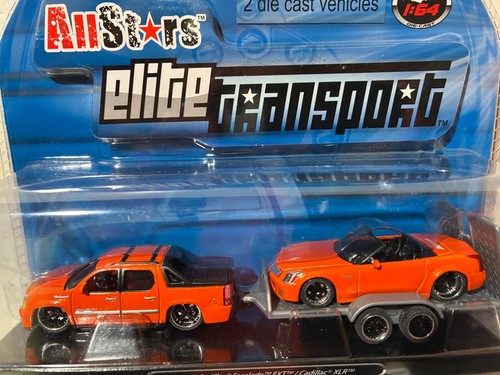 Maisto All Stars Elite Transporter 1/64 2007 Cadillac Escalade EXT/Cadillac XLR - Imagen 3 de 8