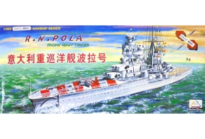 Minihobby 1/350 Italian Heavy Cruiser RN Pola 1941 Plastic RARE Model KIt NEW