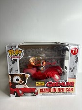 Howie Mandel Joe Dante Signed Gremlins Gizmo In Red Car Funko #71 BAS U80021