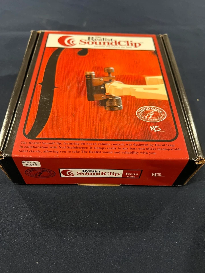 Pastilla SoundClip The Realist para contrabajo, distribuidor autorizado Foto 2 de 2