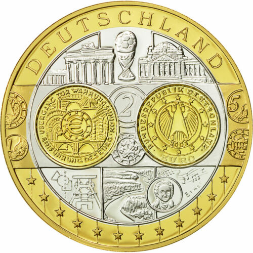 [#554066] Duitsland, Medaille, L'Europe, 2002, UNC, Zilver - Afbeelding 1 van 2