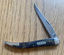 CASE SMOOTH TINY TOOTHPICK KNIFE 610096 SS NEVER USED N1