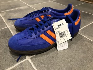 adidas samba og navy orange