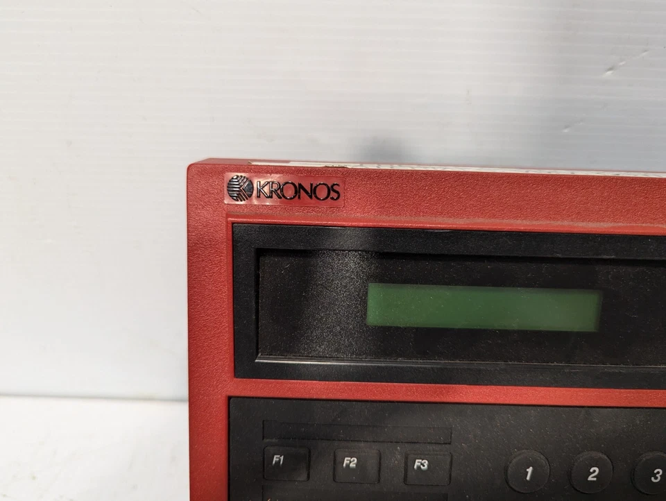 Kronos 480F Ethernet Time Clock, only two come with power cords - Image 4 of 4