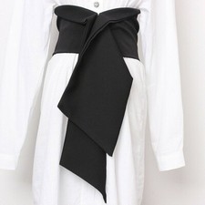 Femmes Extensible Élastique Large Ceinture Robe Chemise Décor Ceinture Mode