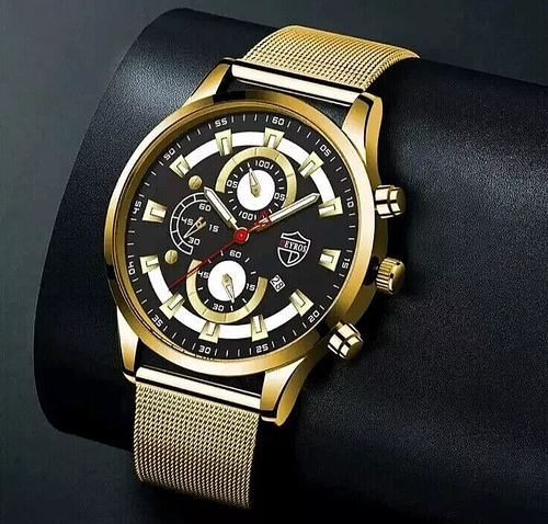 Luxury men's fashion watches business stainless steel 5 Different varieties - Picture 26 of 27
