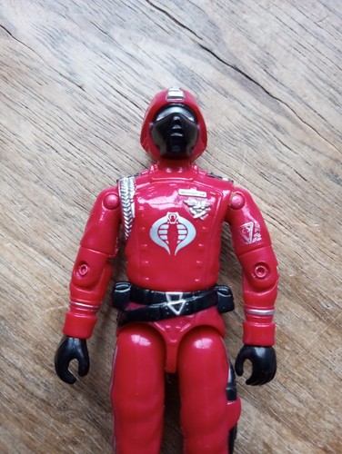 GI Joe 1985 Crimson Guard Cobra Elite Trooper AF completo con accessori originali - Foto 5 di 10