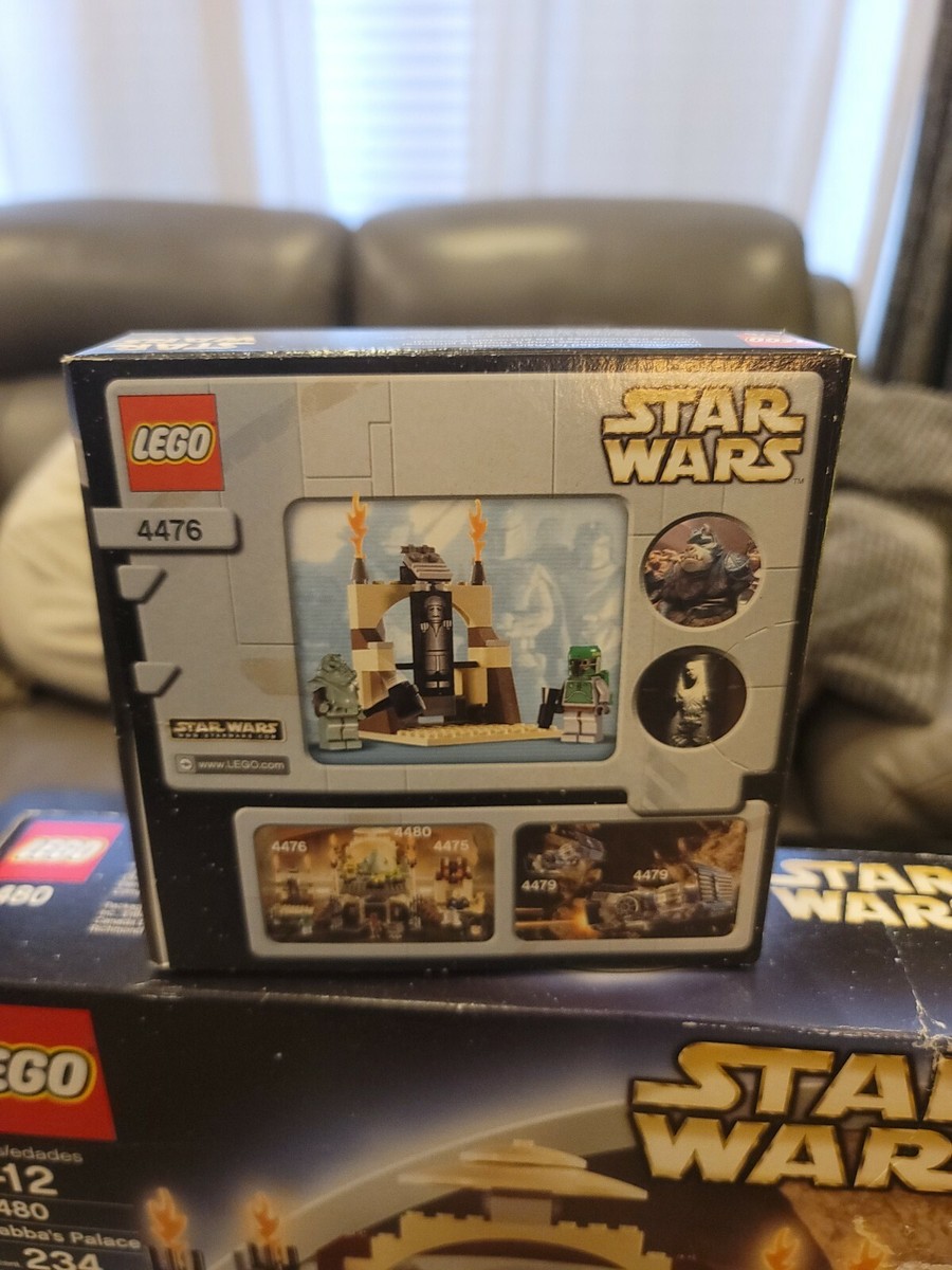 LEGO 4480, 4476, 4475 - STAR WARS Jabba's Palace, Prize, & Message