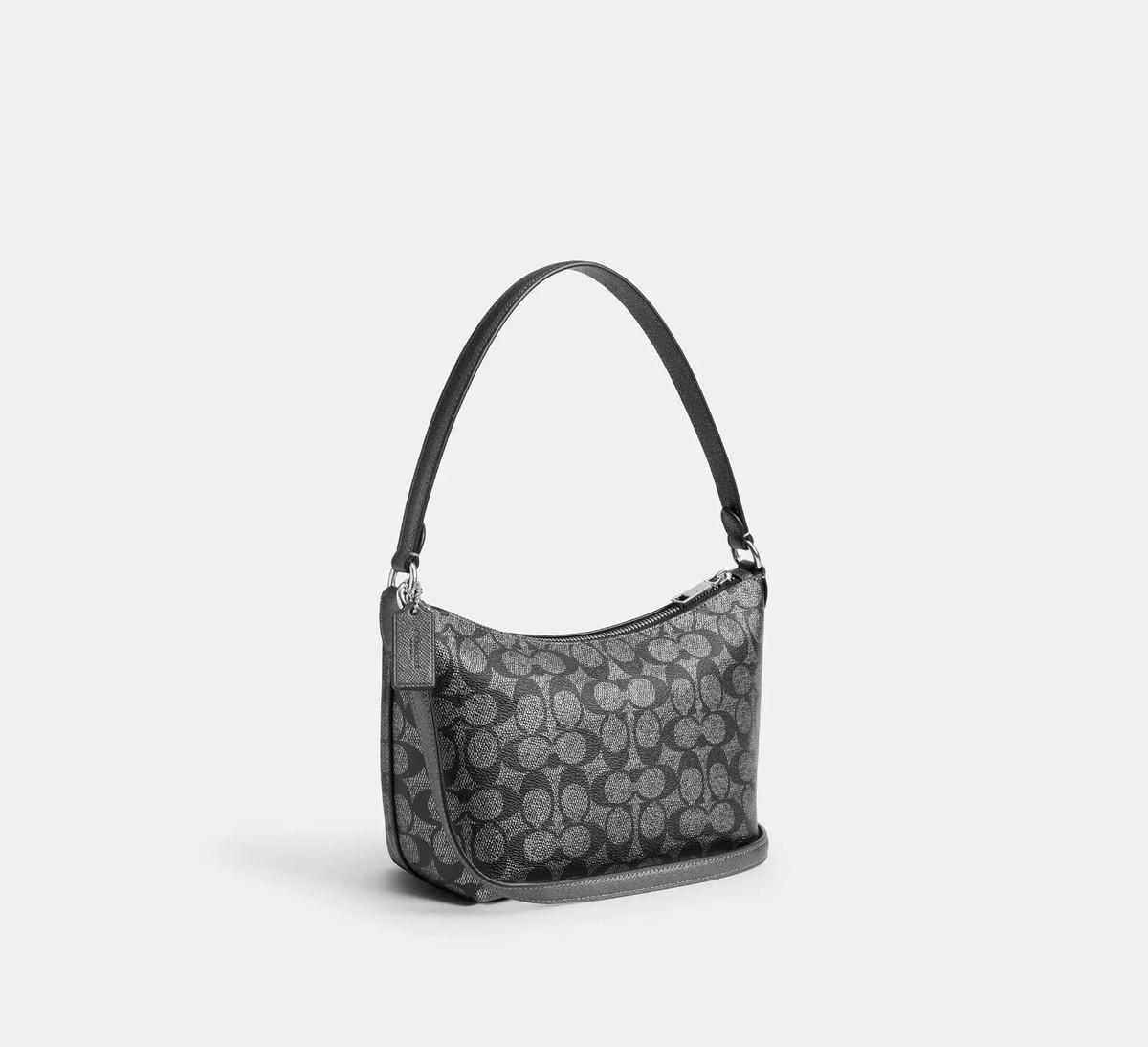 NWT COACH Zip Top Shoulder Bag In Signature Canvas CW391 | eBay