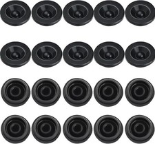 20pcs Rubber Grease Plugs For Trailer Axle Dust Cap Hub Bearing Dust Caps Plug..