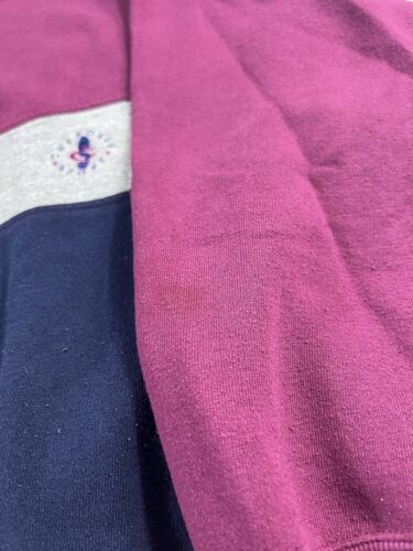 VTG Cherokee Sweatshirt Mens XL Colorblock Golf Tennis Bold Colorful Preppy 90s - Picture 5 of 11