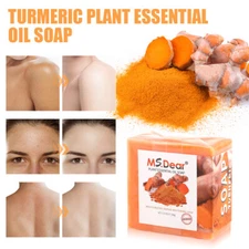 100g Tumeric Soap Skin Whitening Dark Spots Remove lightening Acne Brightening