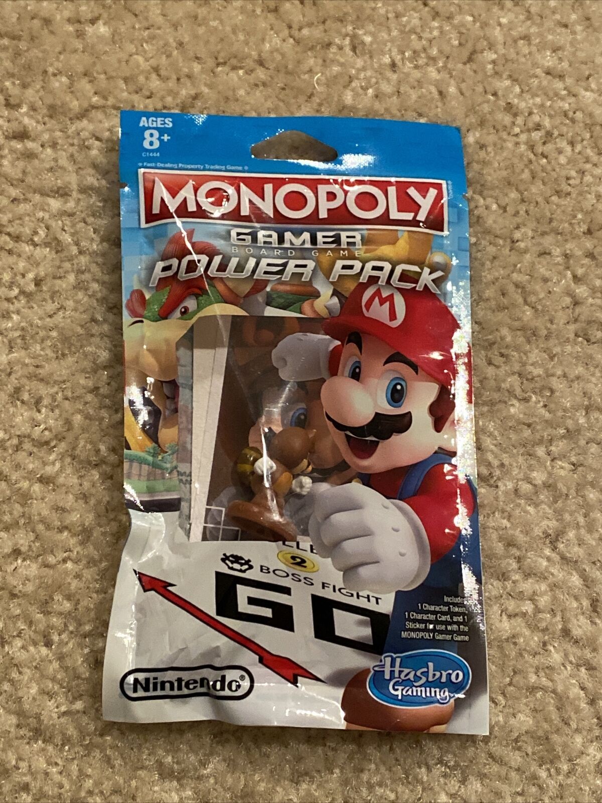 Monopoly Super Mario Gamer Edition Board Game Hasbro Toys - ToyWiz