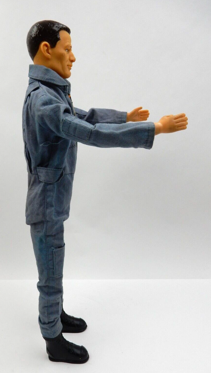 VINTAGE 1965 MOON MCDARE SPACEMAN ACTION FIGURE WITH JUMPSUIT ~ AC