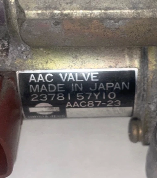 Nissan Sentra/Tsuri 1991-1994 1,6 L válvula de control de aire de ralentí IACV 23781 57YI0 Foto 2 de 4