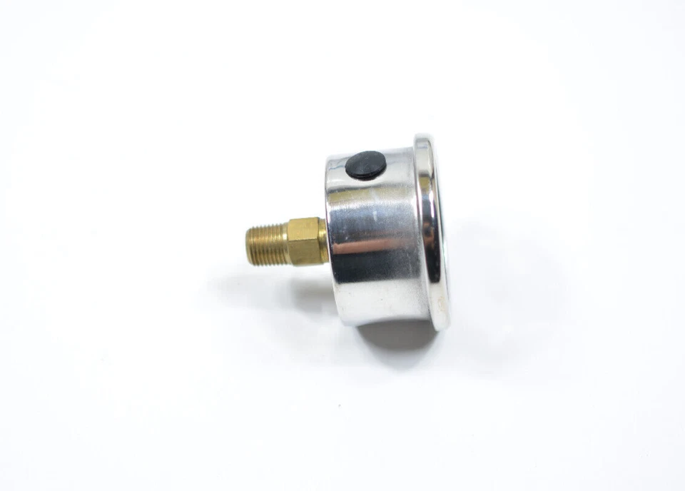 FRA-900020 Fragola 0-100 PSI Fuel Pressure Gauge Liquid Filled 1/8" Male NPT - Image 3 of 4
